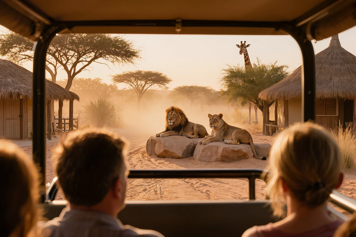 Dubai Safari Park Entry Pass