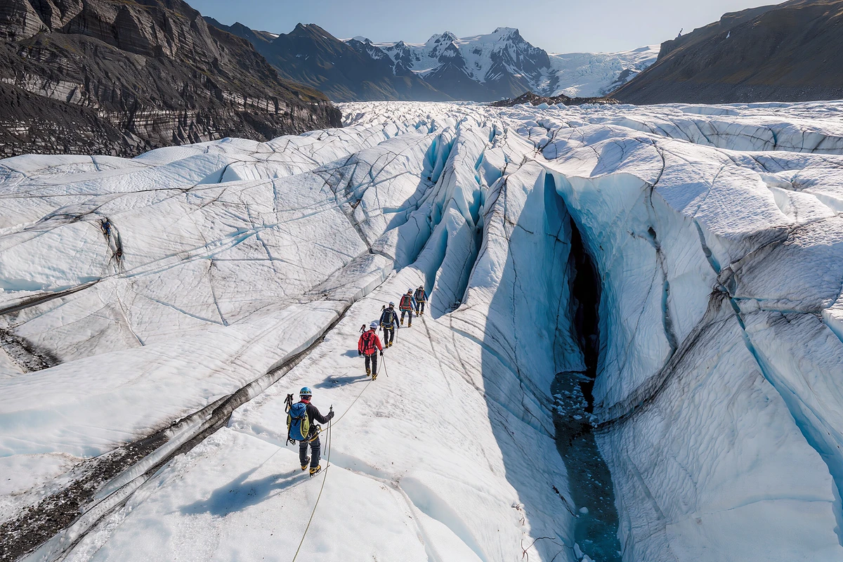 Sólheimajökull Glacier Hike & South Coast Waterfalls Day Trip from Reykjavik