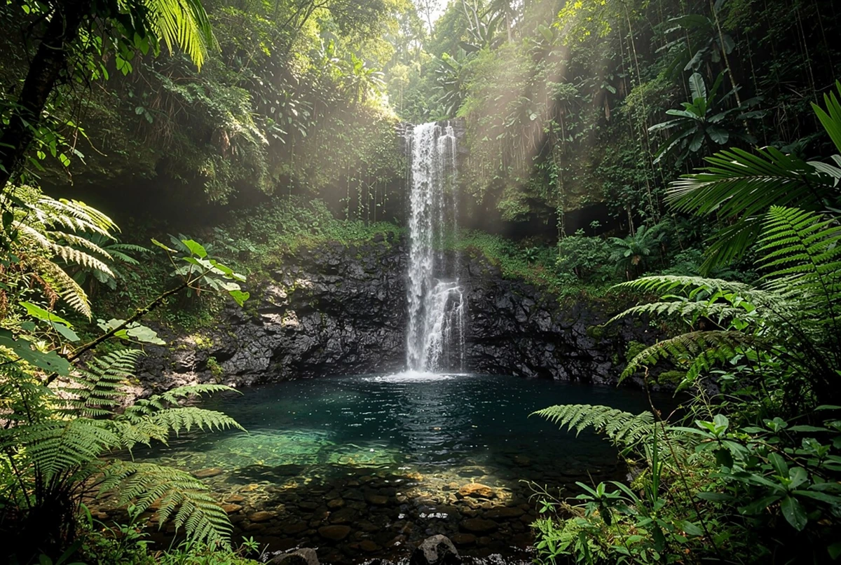 Rainforest Waterfalls Guided Hike with Picnic Lunch Maui