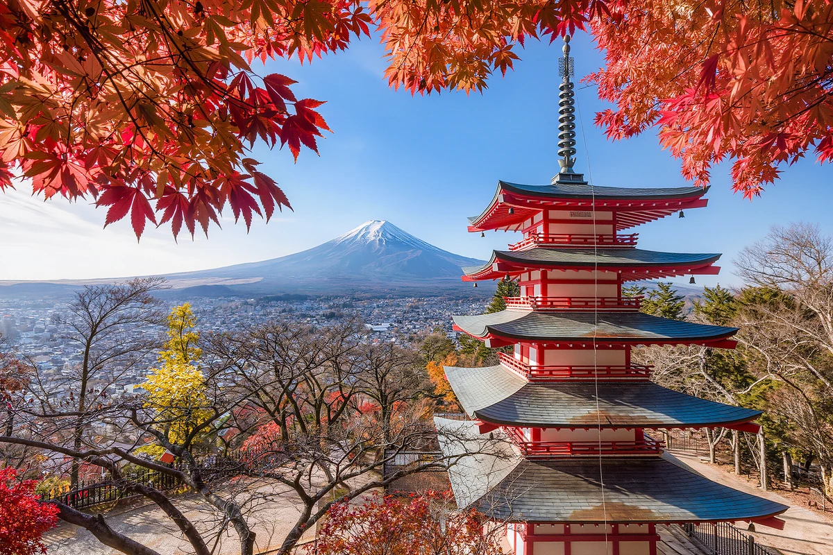 Mount Fuji 5th Station, Chureito Pagoda & Oshino Hakkai from Tokyo