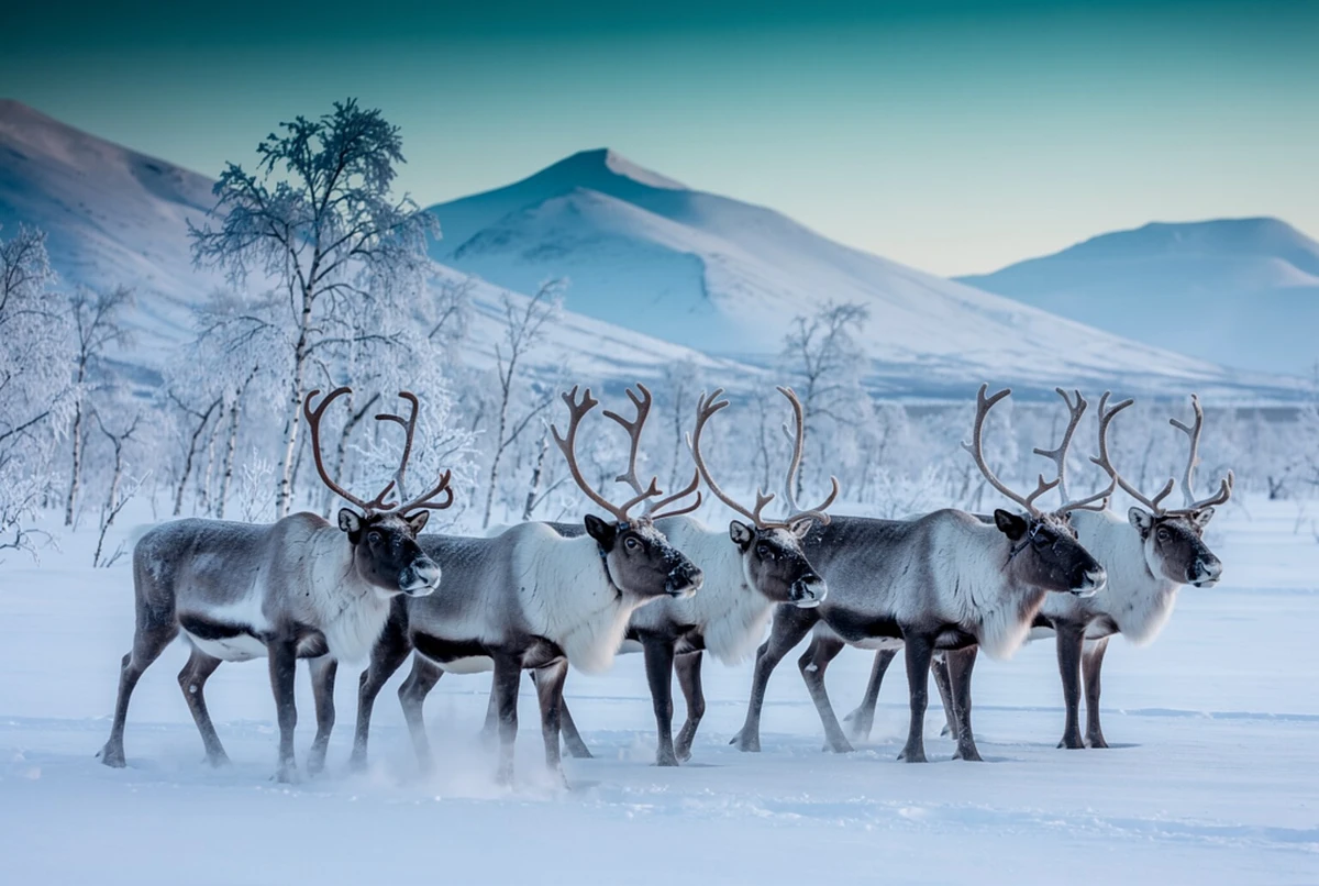 Reindeer Sledding and Feeding with Sami Guide Tromso