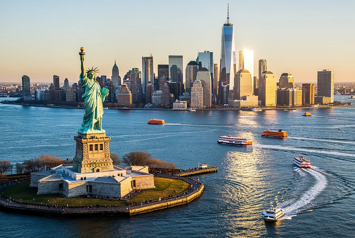 Manhattan Skyline & Statue of Liberty Helicopter Tour New York