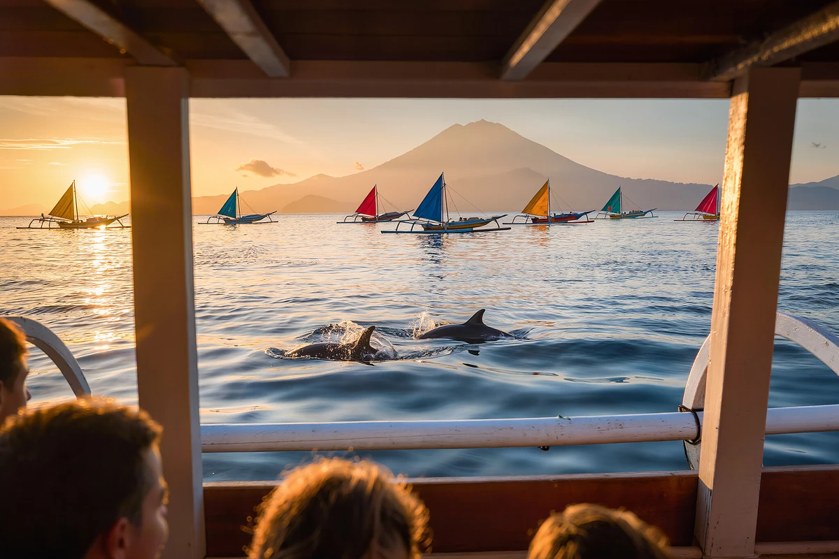 Lovina Sunrise Dolphin Watching & Snorkeling Boat Tour Bali