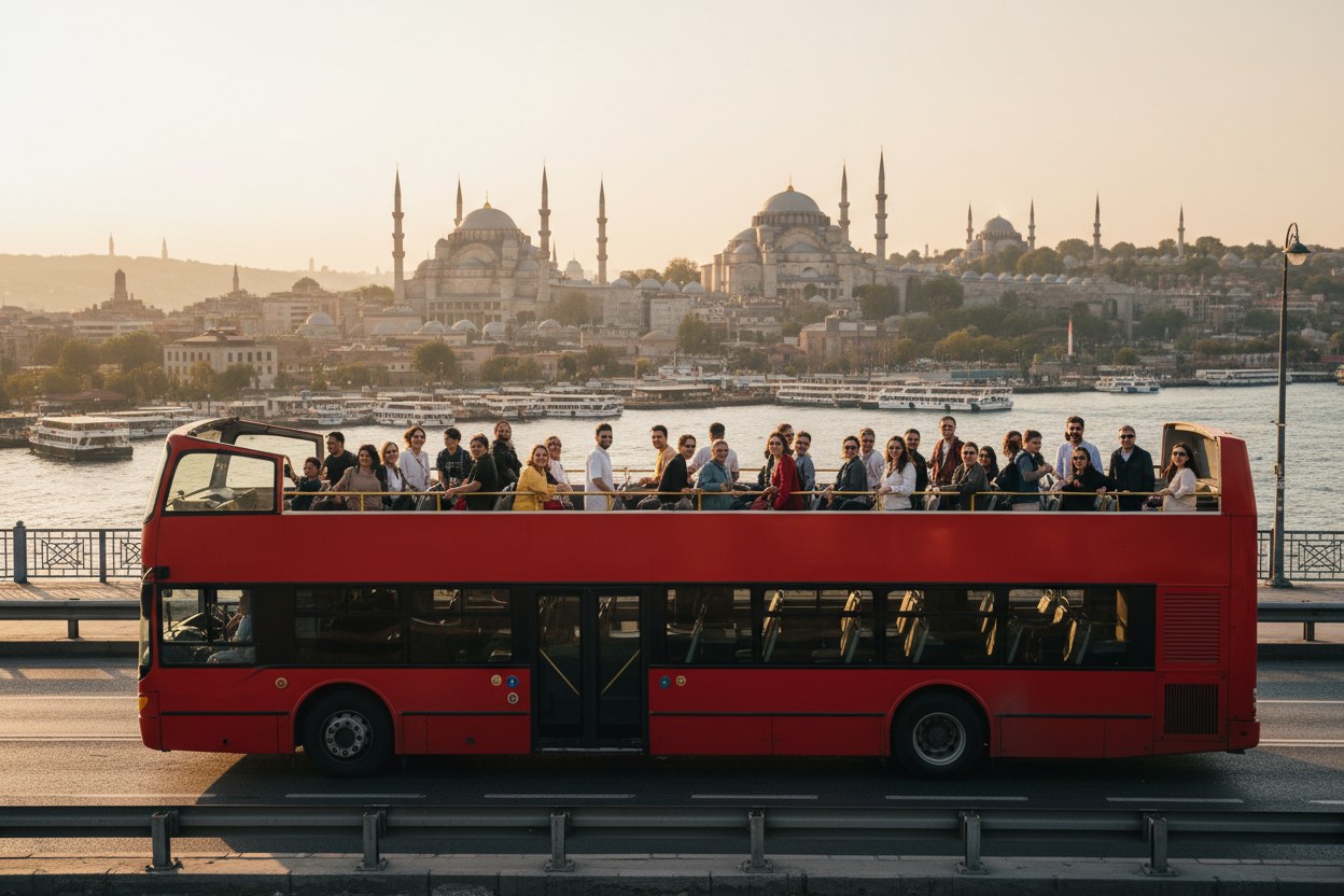 تذاكر الباص السياحي اسطنبول