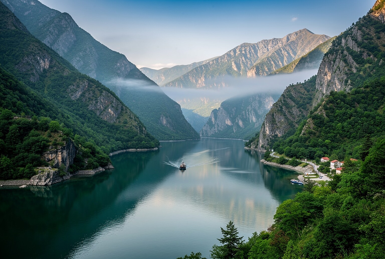 Komani Lake and Shala River Day Trip from Tirana