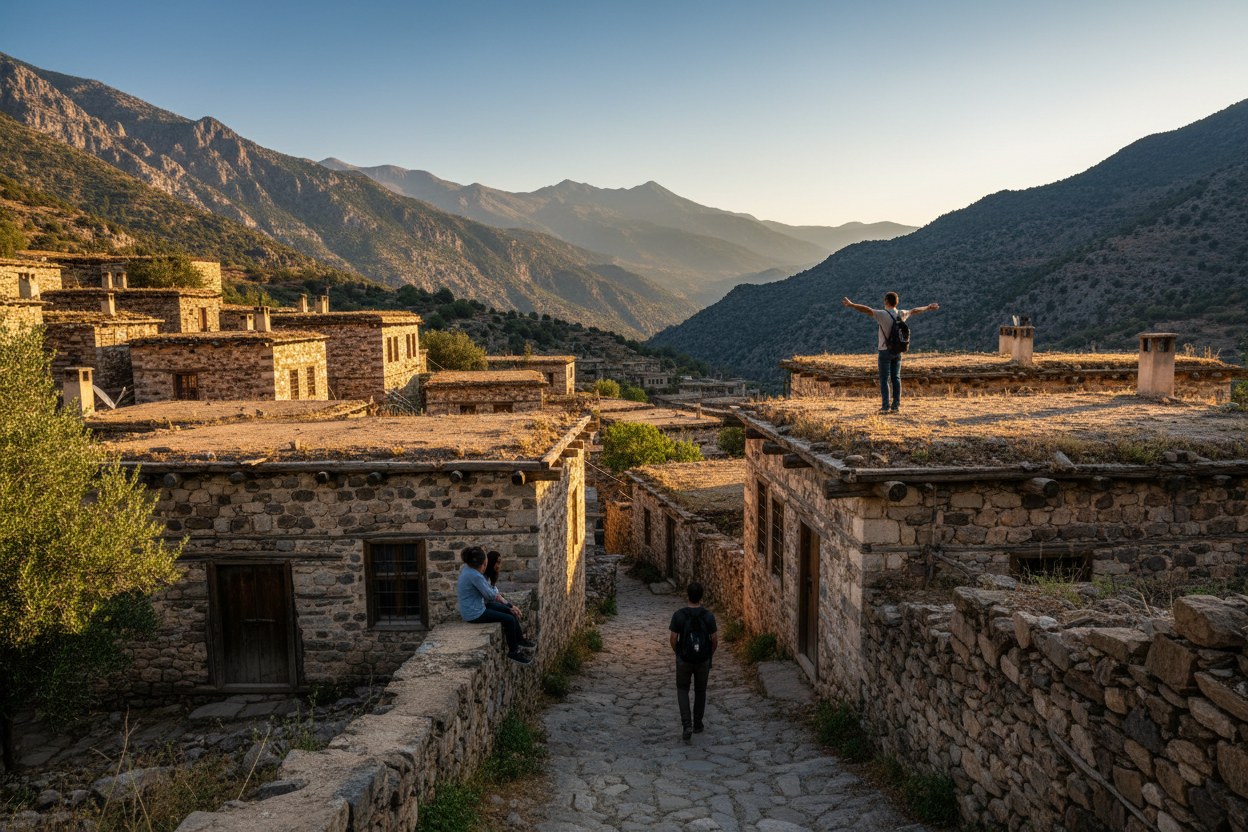 Ormana Village & Altınbeşik Cave Tour