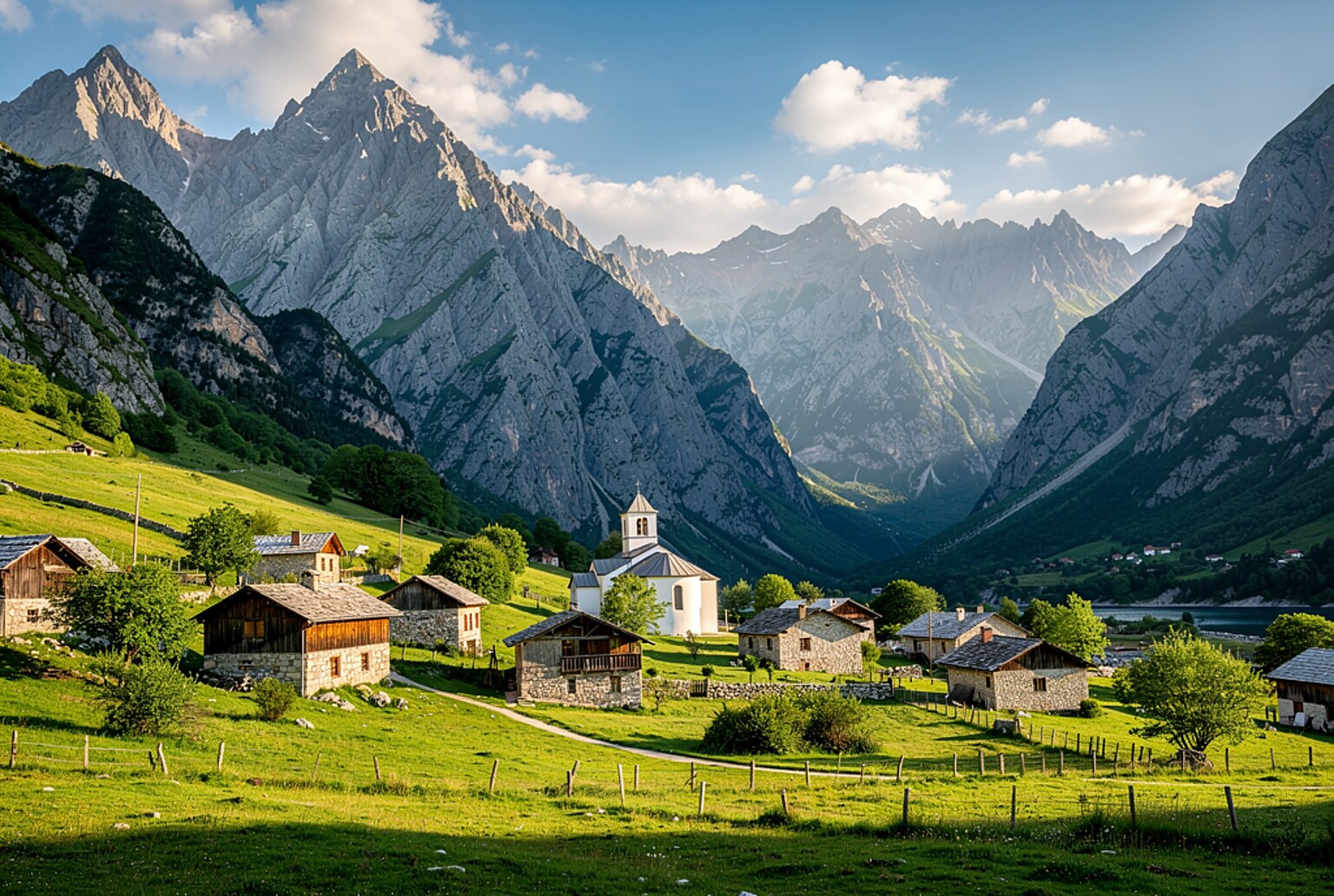 Theth Village and Blue Eye Hike Day Tour from Tirana