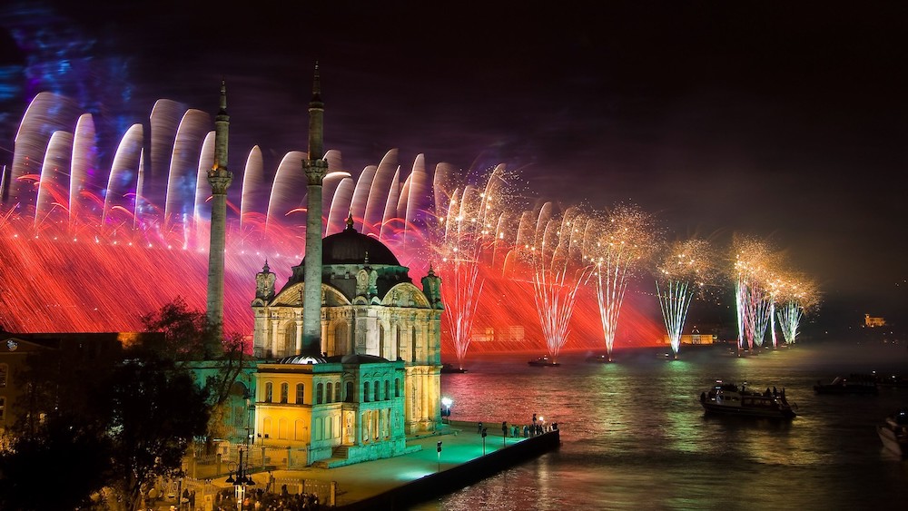حفلة راس السنة في اسطنبول