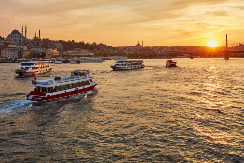 رحلة البسفور وتلفريك اسطنبول